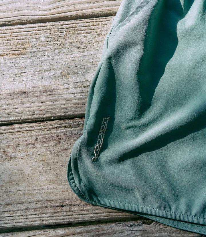 Trailcoast Rip Tide Trunks - Aspen Green