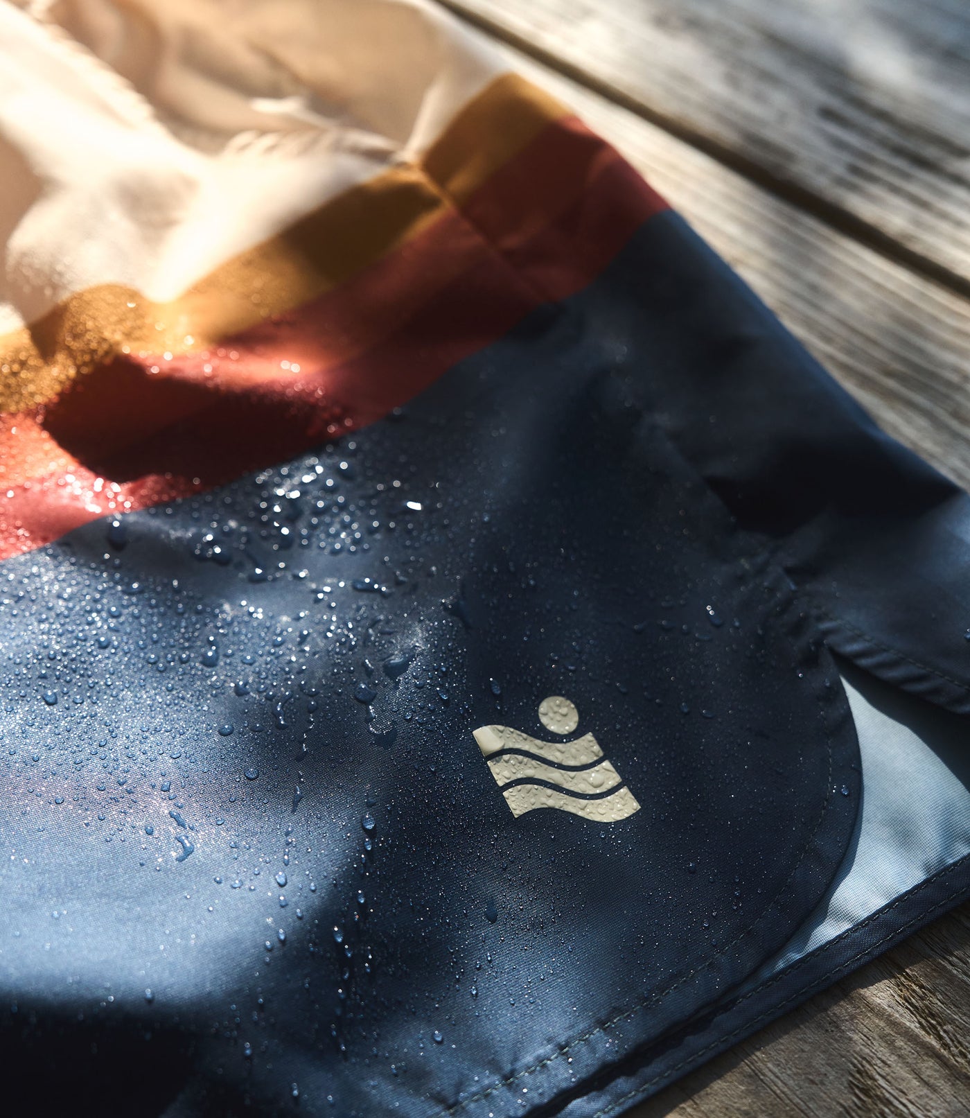 Trailcoast Volley Trunks - Retro Stripes