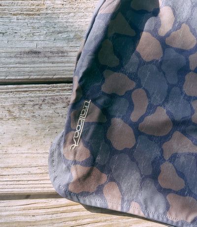 Trailcoast Rip Tide Trunks - Washed Camouflage Pattern