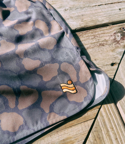 Trailcoast Rip Tide Trunks - Washed Camouflage Pattern