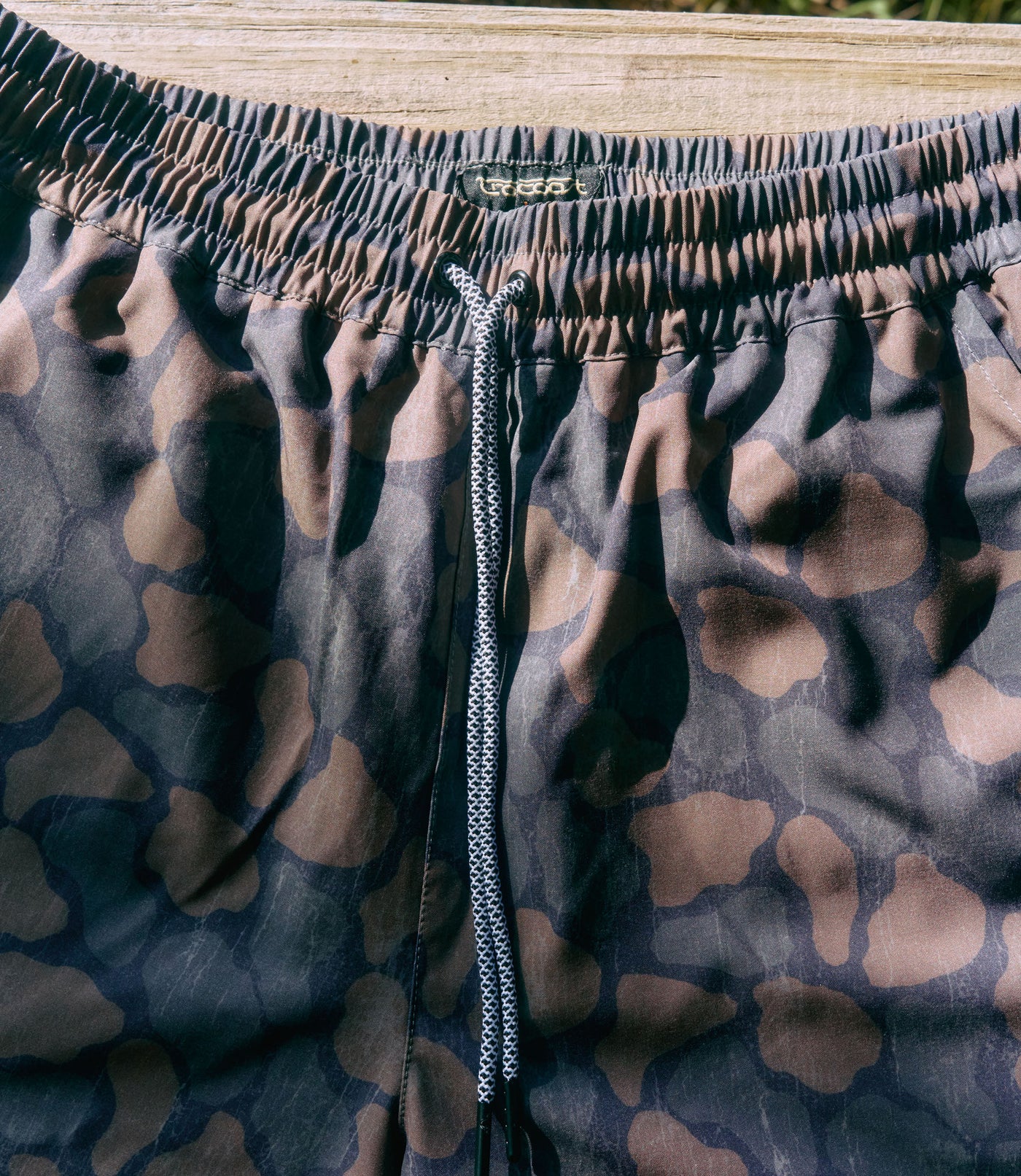 Trailcoast Rip Tide Trunks - Washed Camouflage Pattern
