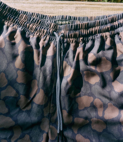 Trailcoast Rip Tide Trunks - Washed Camouflage Pattern