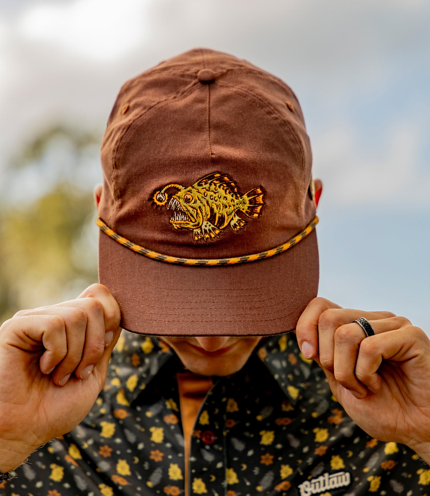 Anglerfish Hemp Snapback