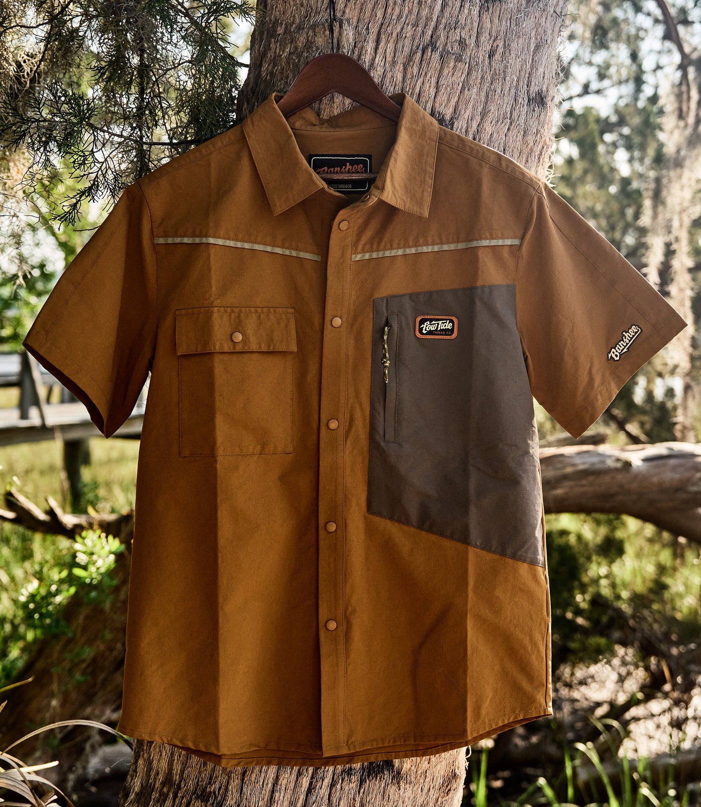 Banshee Storm Snap Shirt - Rust