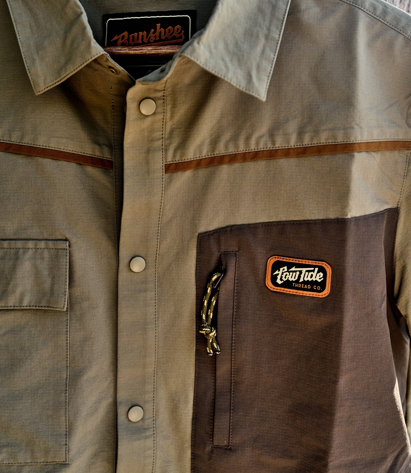 Banshee Storm Snap Shirt - Olive