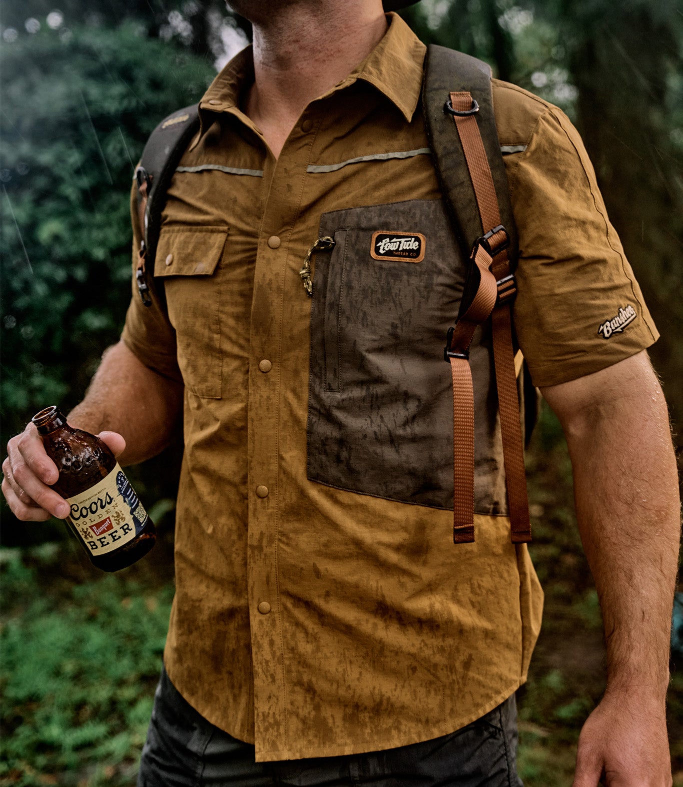 Banshee Storm Snap Shirt - Rust