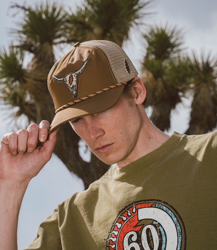 Grateful Dead Bull Trucker Snapback (60th Anniversary Edition)