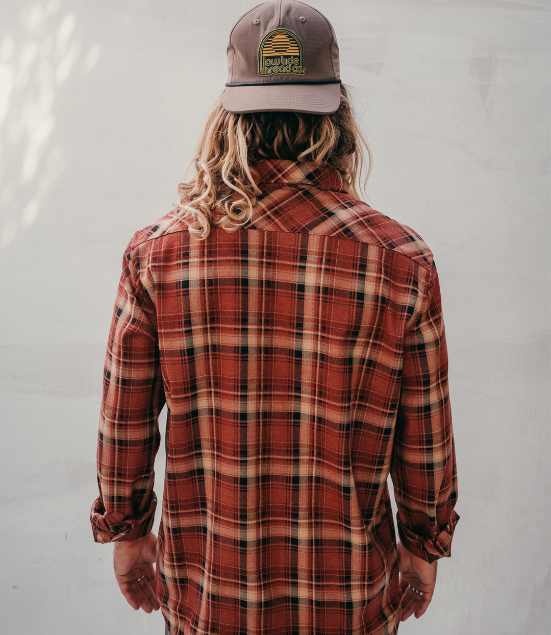 Trailcoast Bradley Flannel - Ember Plaid