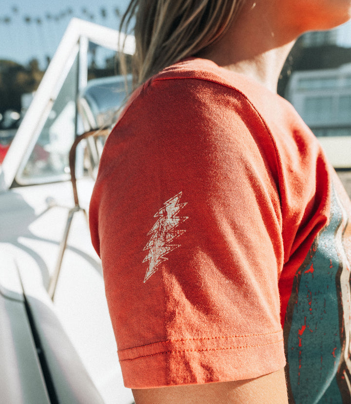 Grateful Dead Amber Steal Your Face Tee