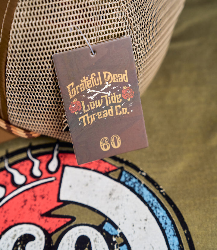 Grateful Dead Bull Trucker Snapback (60th Anniversary Edition)
