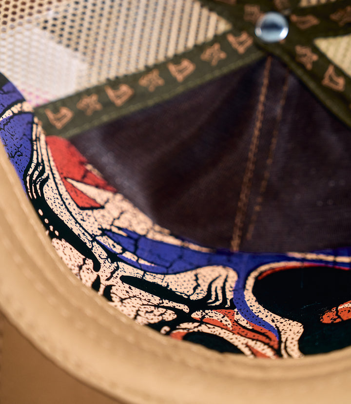 Grateful Dead Bull Trucker Snapback (60th Anniversary Edition)