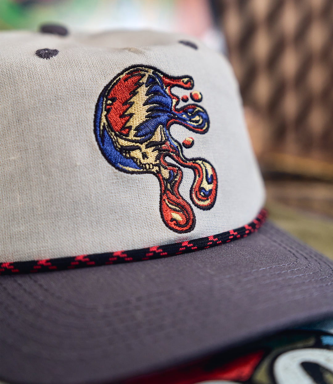 Grateful Dead Melted SYF Hemp Snapback (60th Anniversary Edition