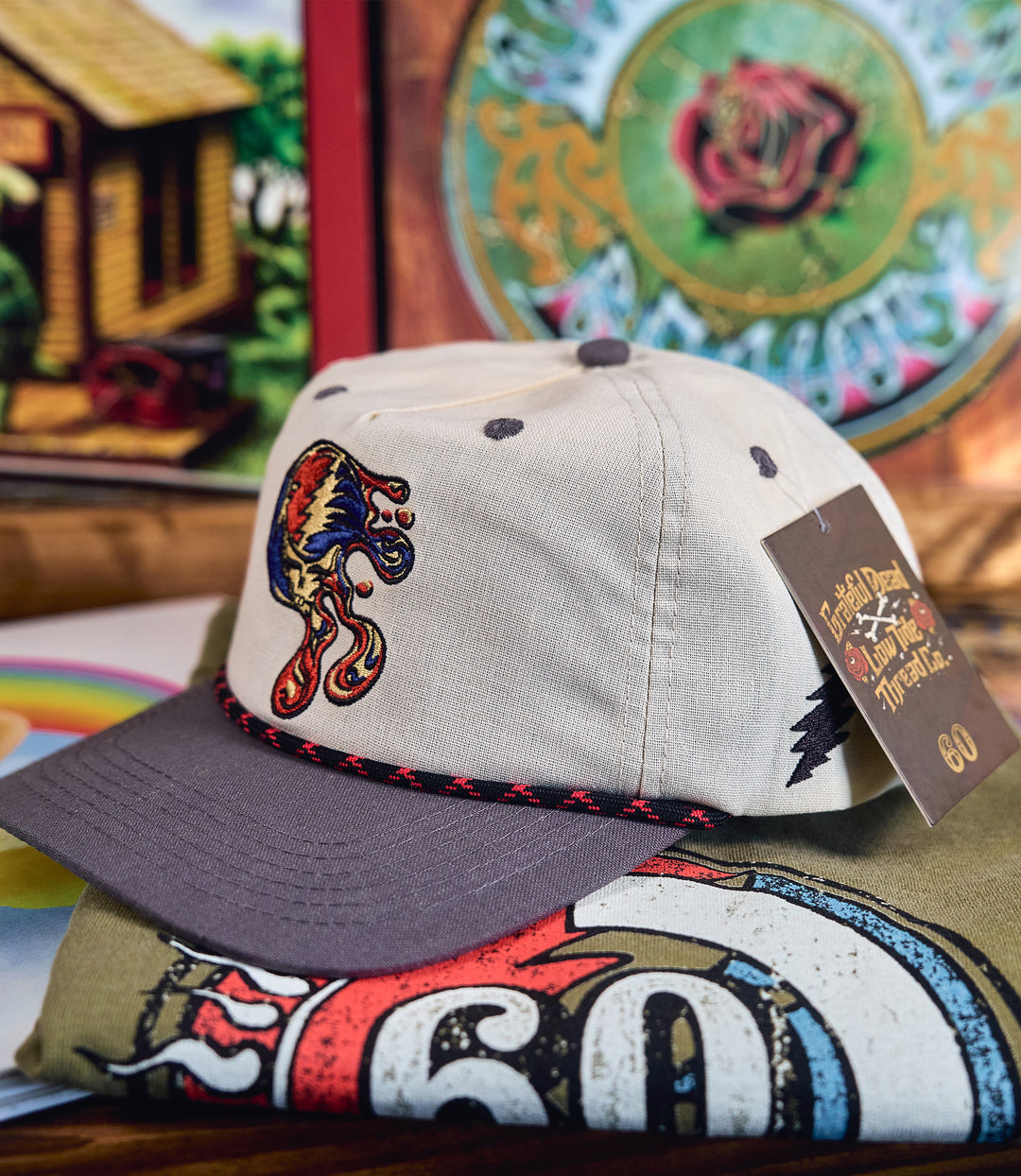 Grateful Dead Melted SYF Hemp Snapback (60th Anniversary Edition)