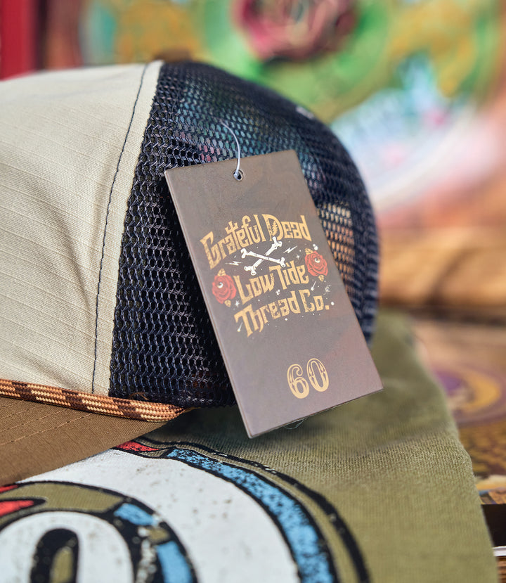 Grateful Dead Skater Bear Ripstop Trucker Snapback (60th Anniversary Edition)