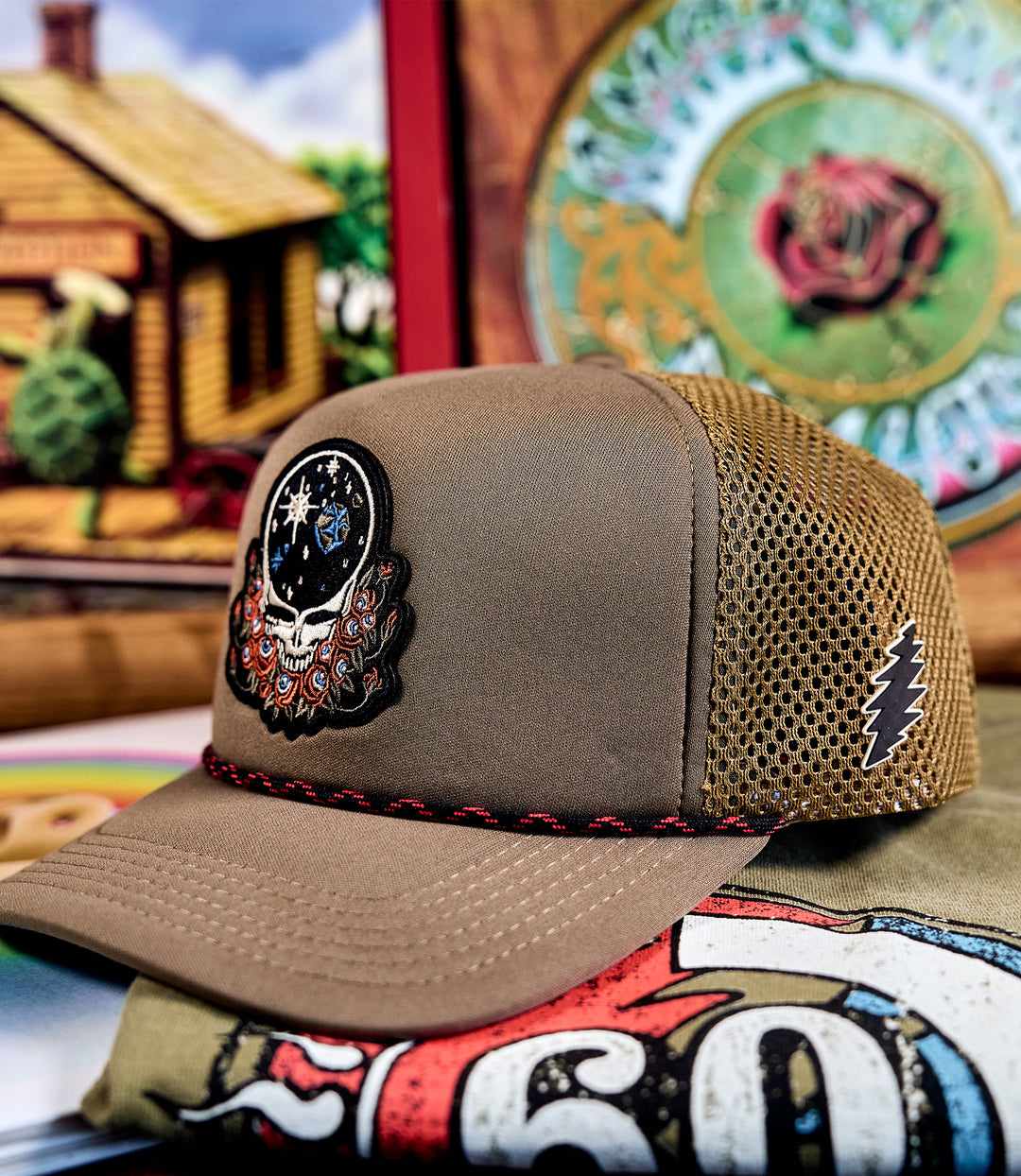 Grateful Dead Galaxy Foam Snapback ( 60th Anniversary Edition)