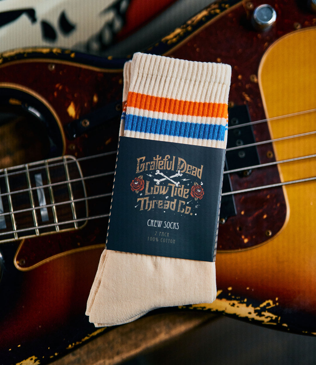 Grateful Dead Crew Socks 2-Pack