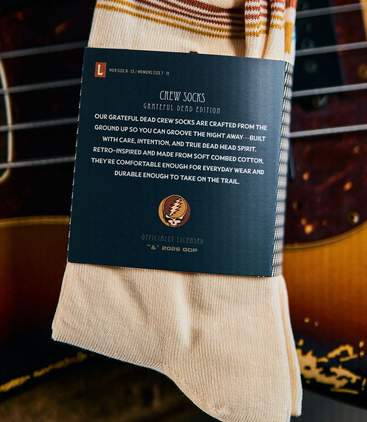 Grateful Dead Crew Socks 2-Pack