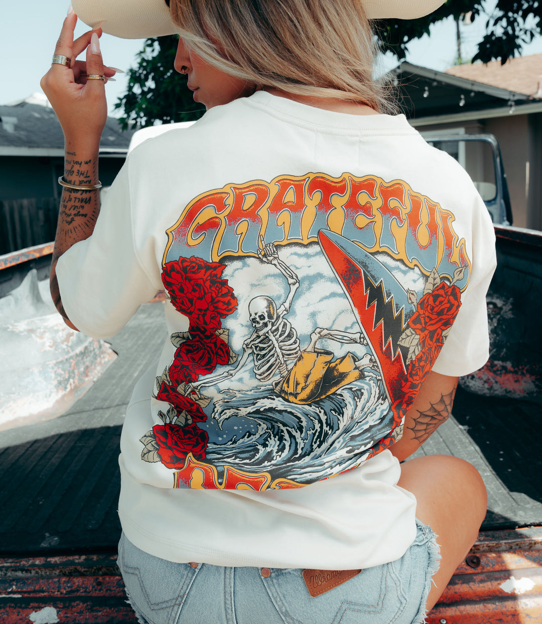 Grateful Dead Surfer LUX Tee