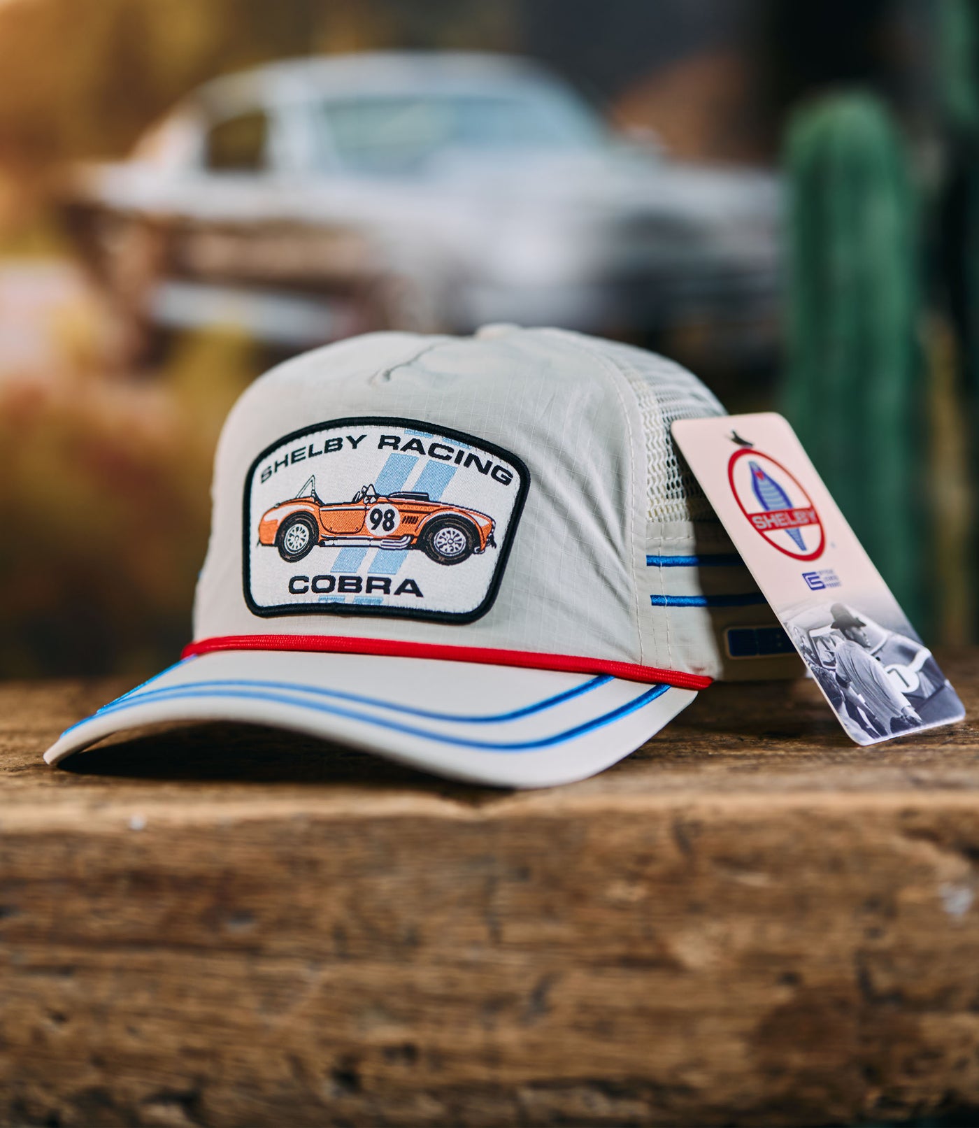 Shelby Rangoon Red Cobra Sebring Snapback
