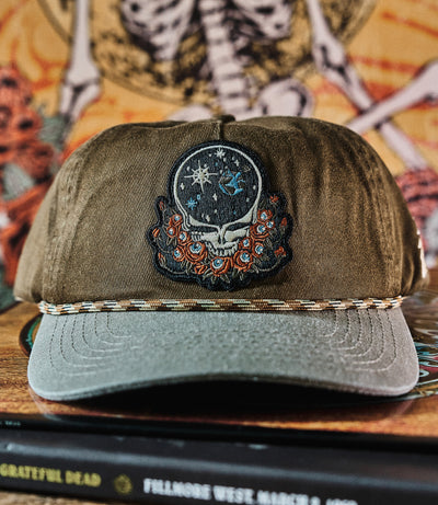 Grateful Dead Galaxy Canvas Snapback