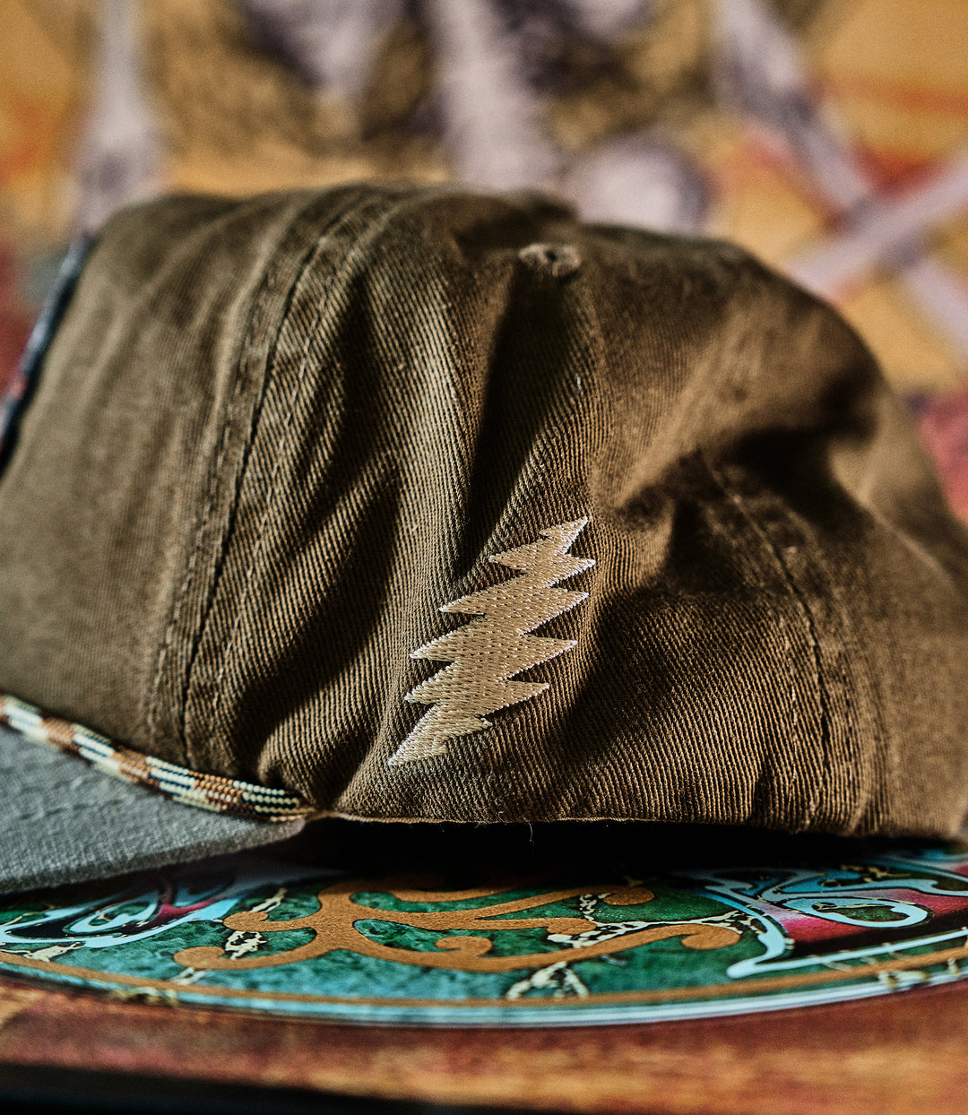 Grateful Dead Galaxy Canvas Snapback (60th Anniversary Edition)