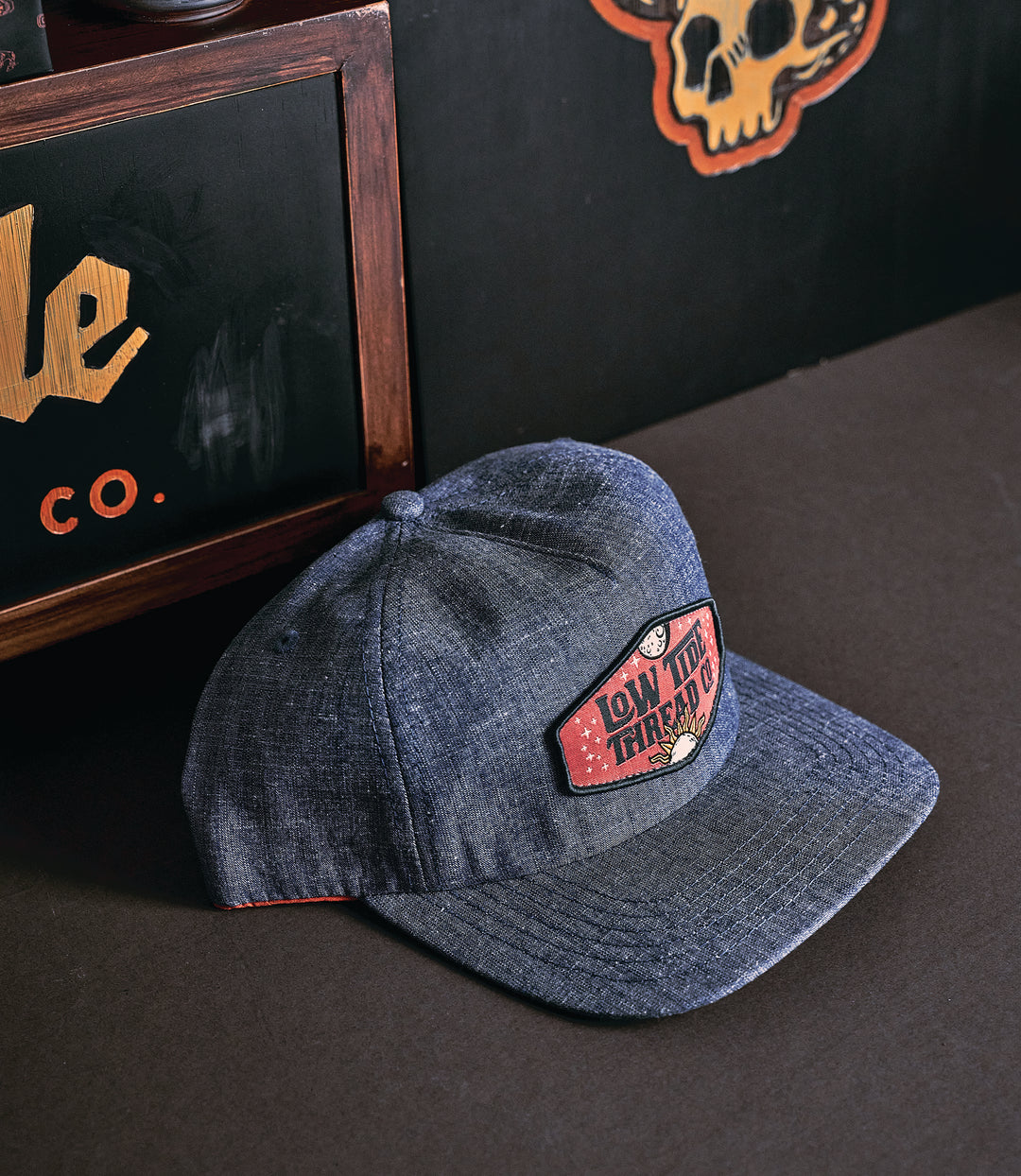 Galaxy Logo - Full Chambray Snapback