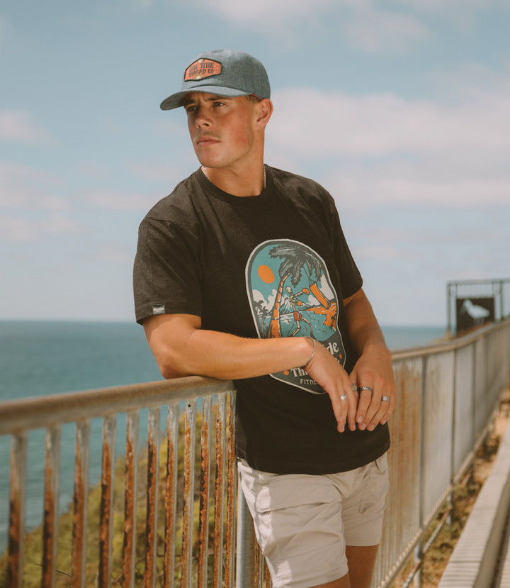 Galaxy Logo - Full Chambray Snapback