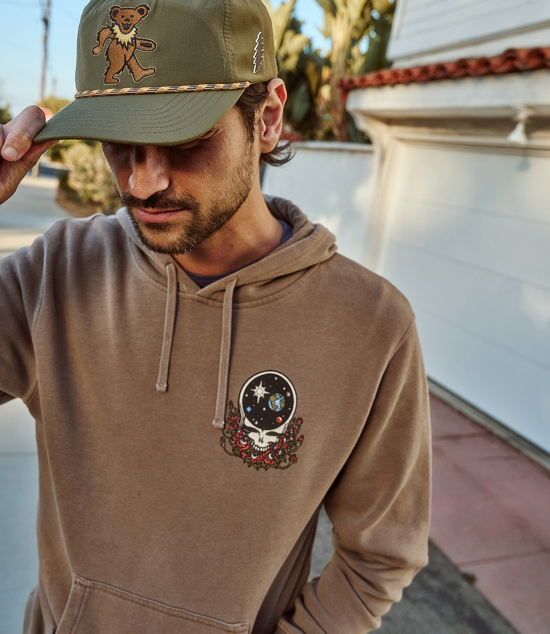Grateful Dead Galaxy Faded Hoodie – Low Tide Thread Co.