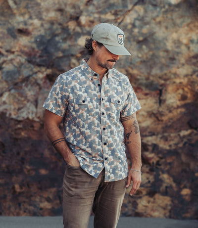 Higuera V2 Button Up Western Shirt - Mesa