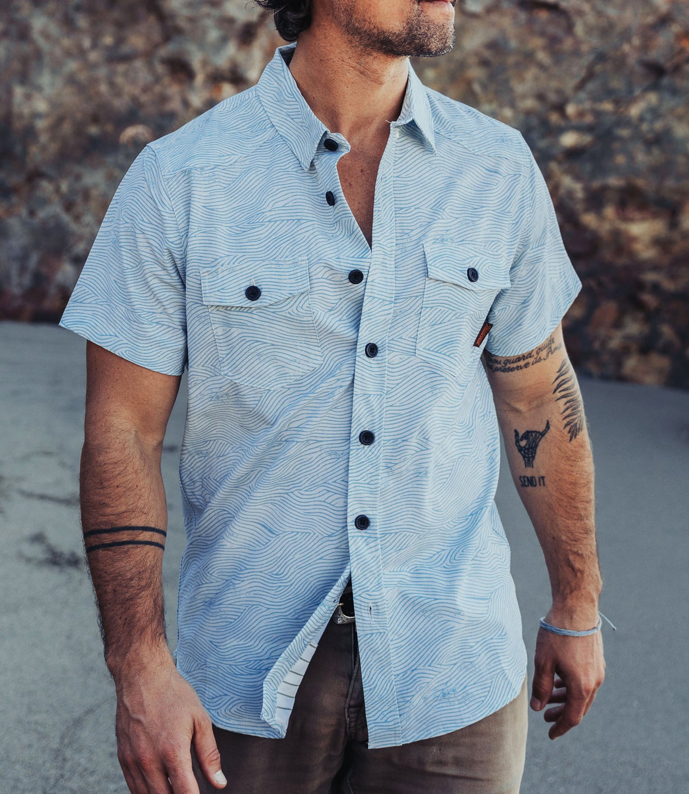 Higuera V2 Button Up Western Shirt - Driftline