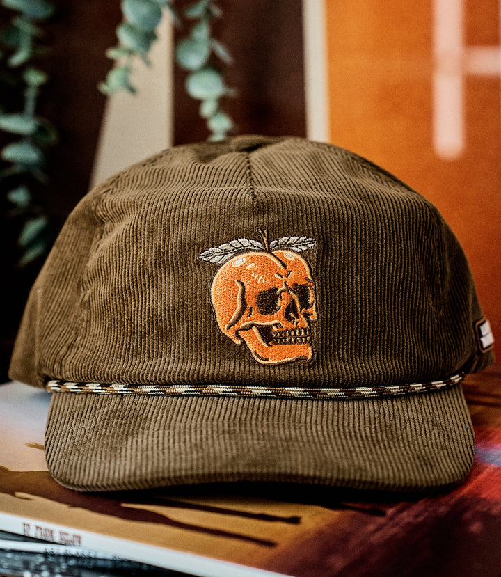 Peachy Corduroy Snapback