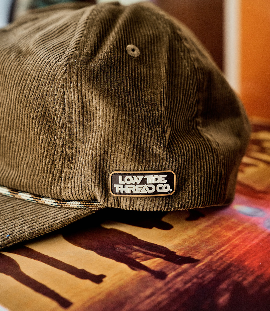 Peachy Corduroy Snapback