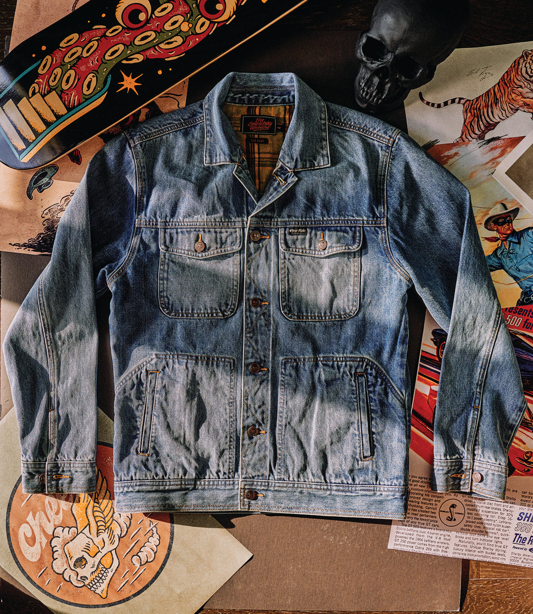 Kent Selvedge Denim Jacket