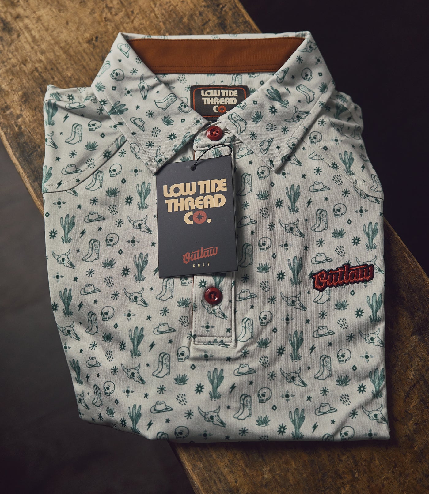 Outlaw TOUR Polo - Mojave Pattern