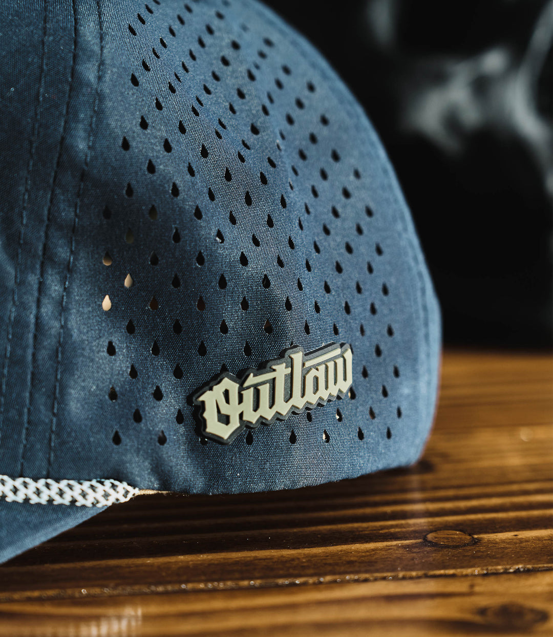 Outlaw Golf Performance Rope  Hat - Navy