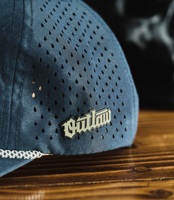 Outlaw Golf Performance Rope  Hat - Navy
