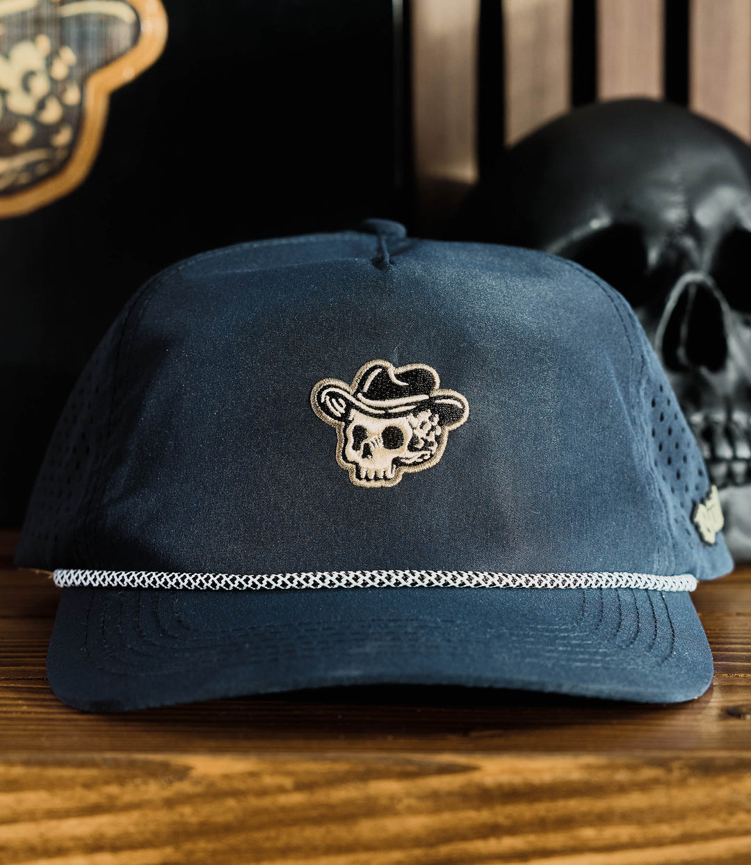Outlaw Golf Performance Rope  Hat - Navy