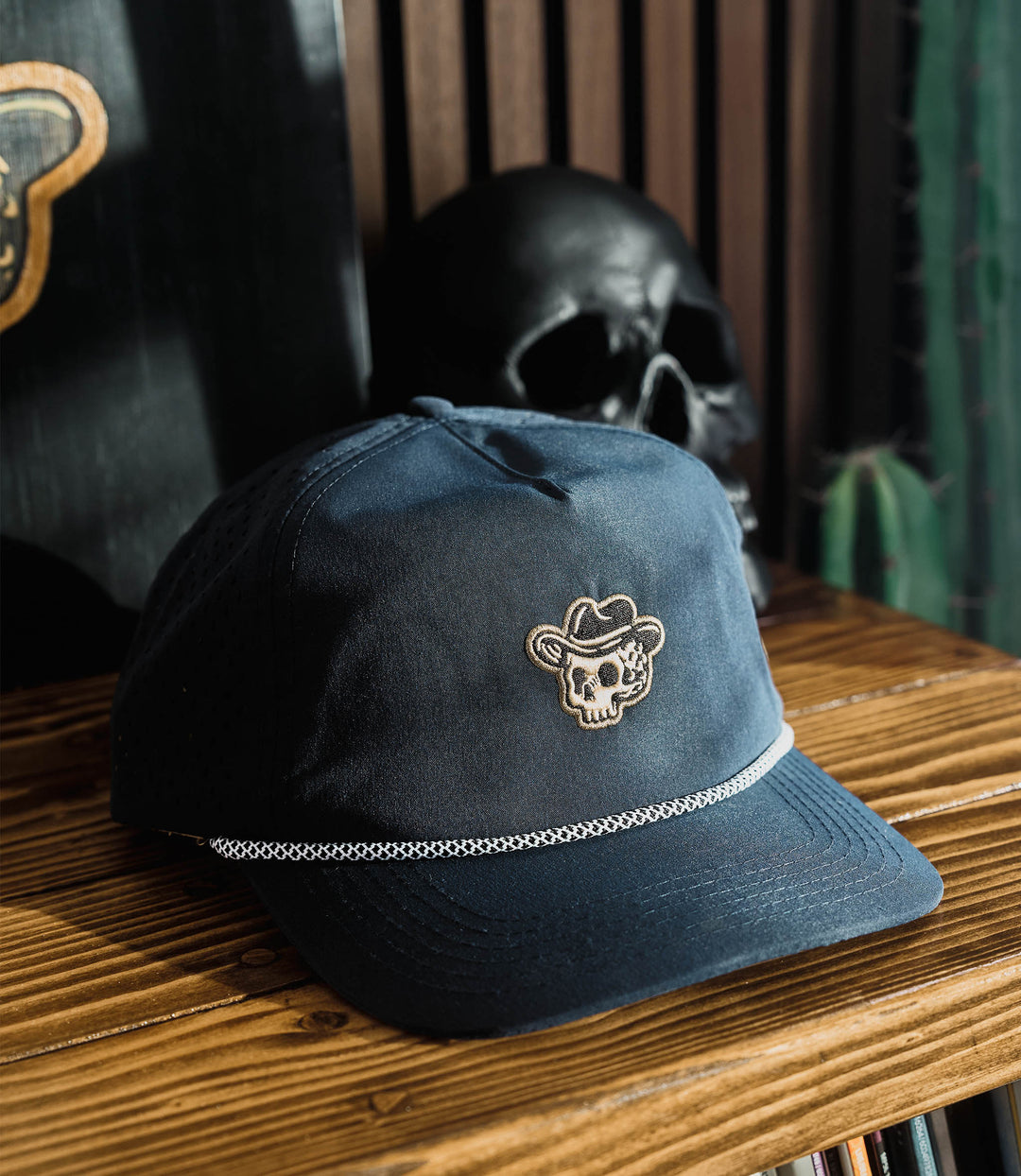 Outlaw Golf Performance Rope  Hat - Navy
