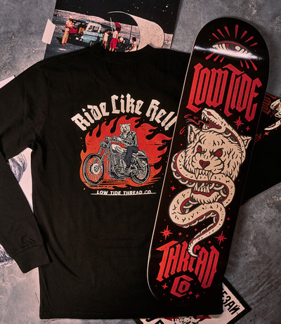 Ride Like Hell - Limited Skate Deck