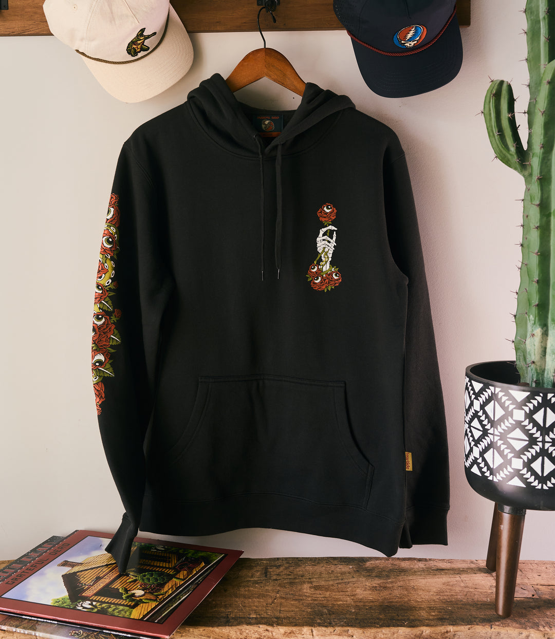Grateful Dead Roses Hoodie
