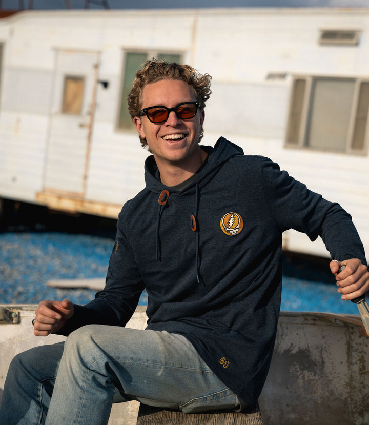 Grateful Dead SYF Navy Shoreline Pullover (60th Anniversary Edition)