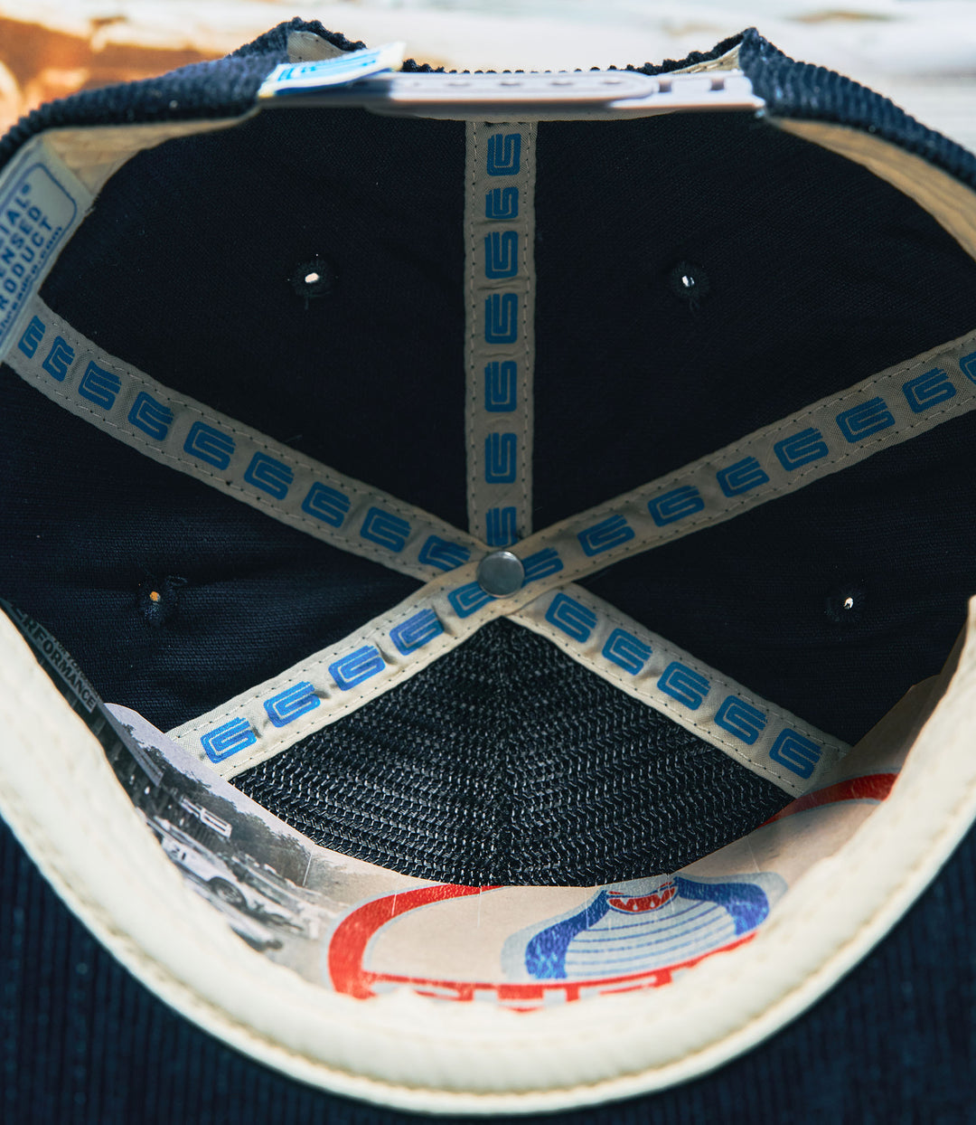 Shelby Snake Logo Corduroy Snapback