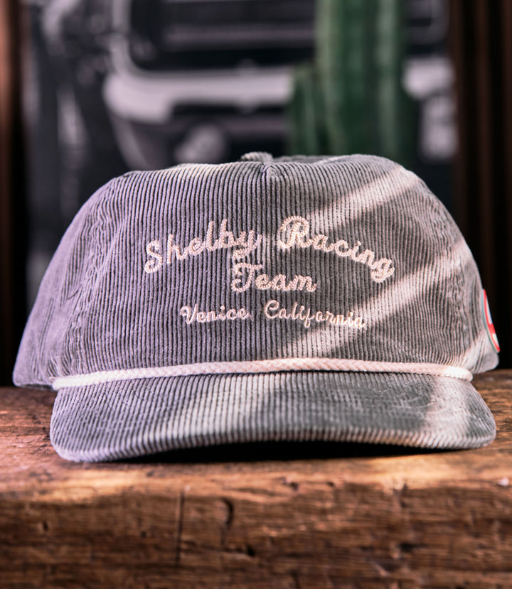 Shelby Racing Team Chain Stitched Corduroy Snapback