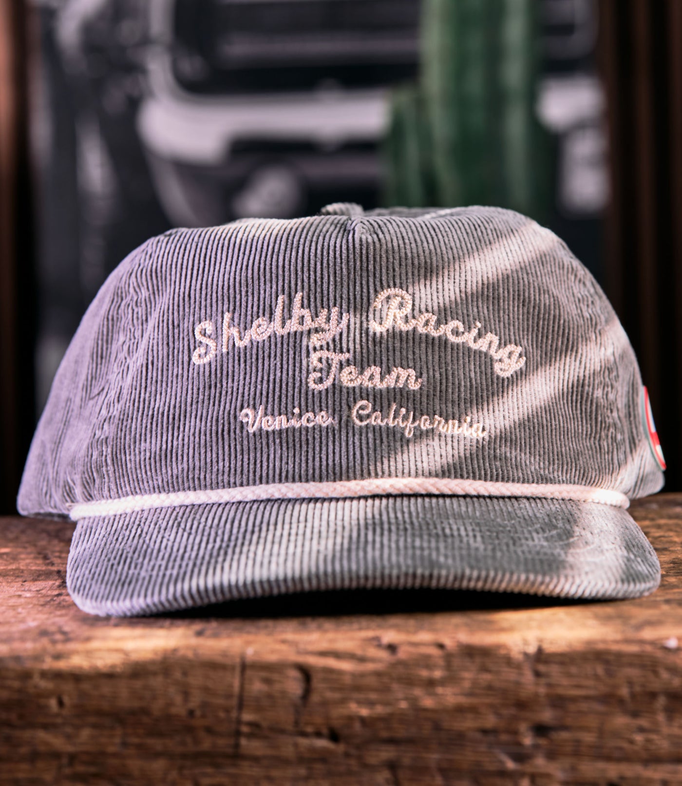 Shelby Racing Team Chain Stitched Corduroy Snapback