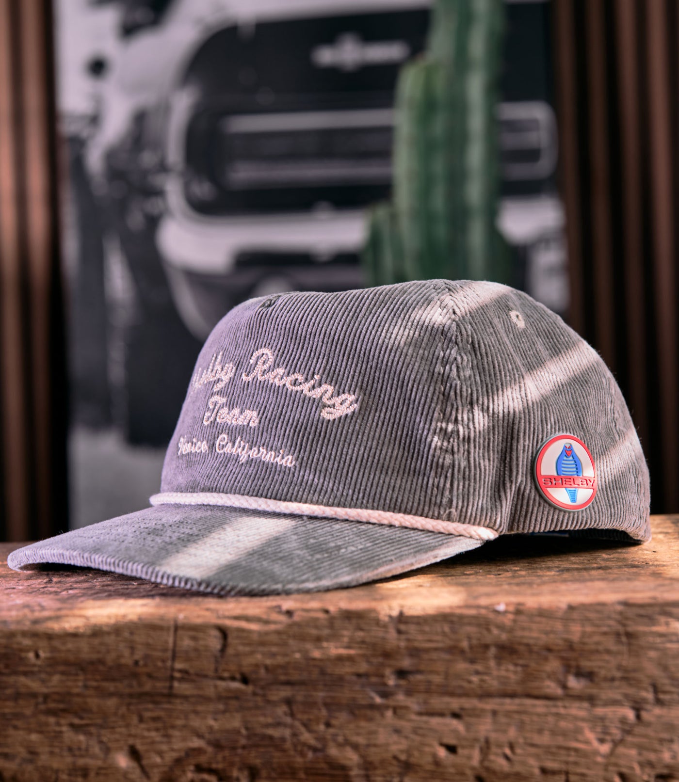 Shelby Racing Team Chain Stitched Corduroy Snapback
