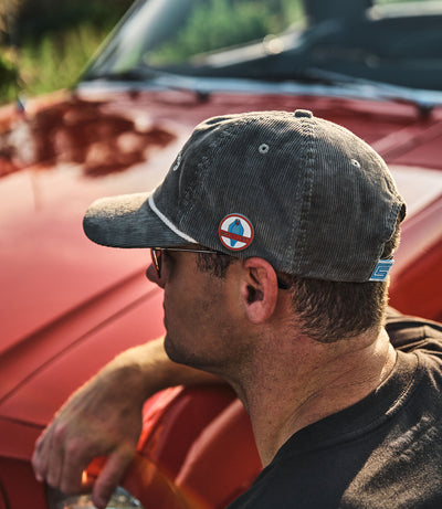 Shelby Racing Team Chain Stitched Corduroy Snapback