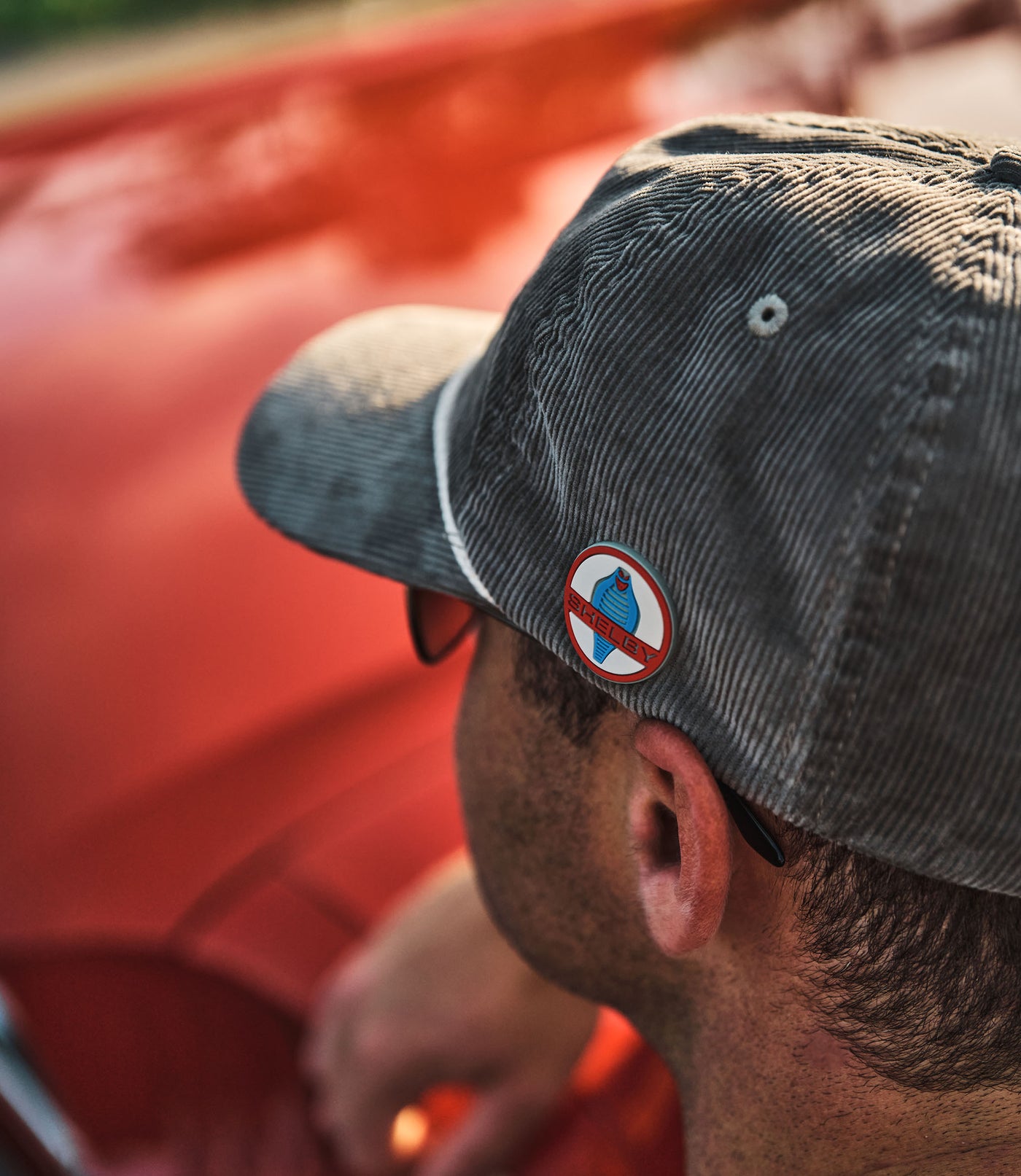 Shelby Racing Team Chain Stitched Corduroy Snapback