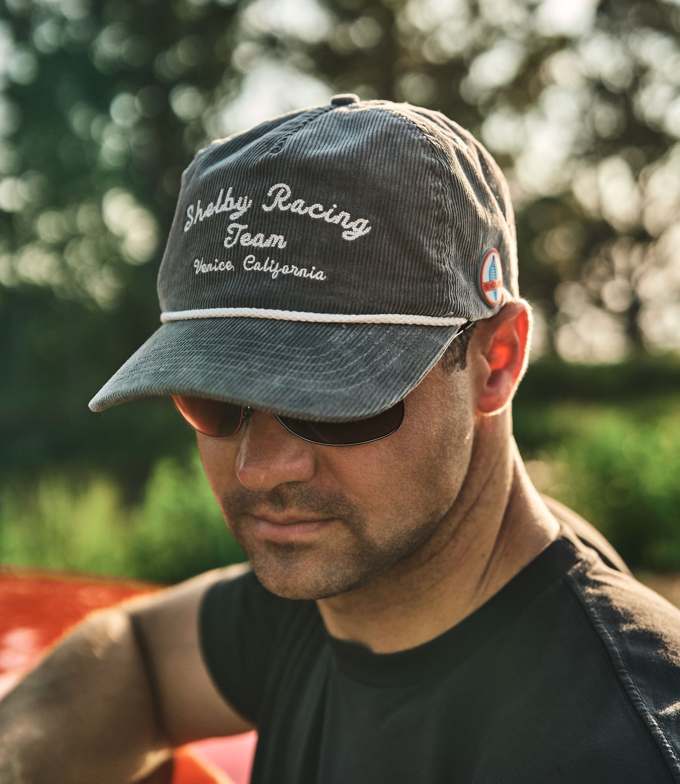 Shelby Racing Team Chain Stitched Corduroy Snapback