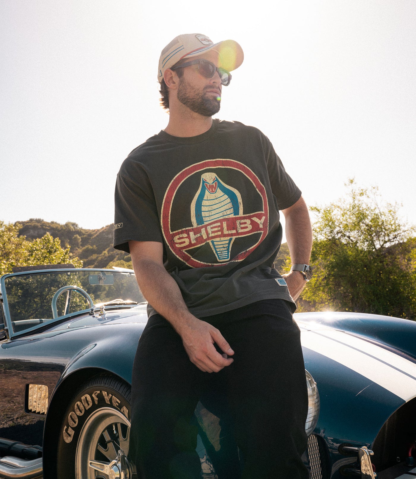 Shelby COBRA Vintage Logo Tee