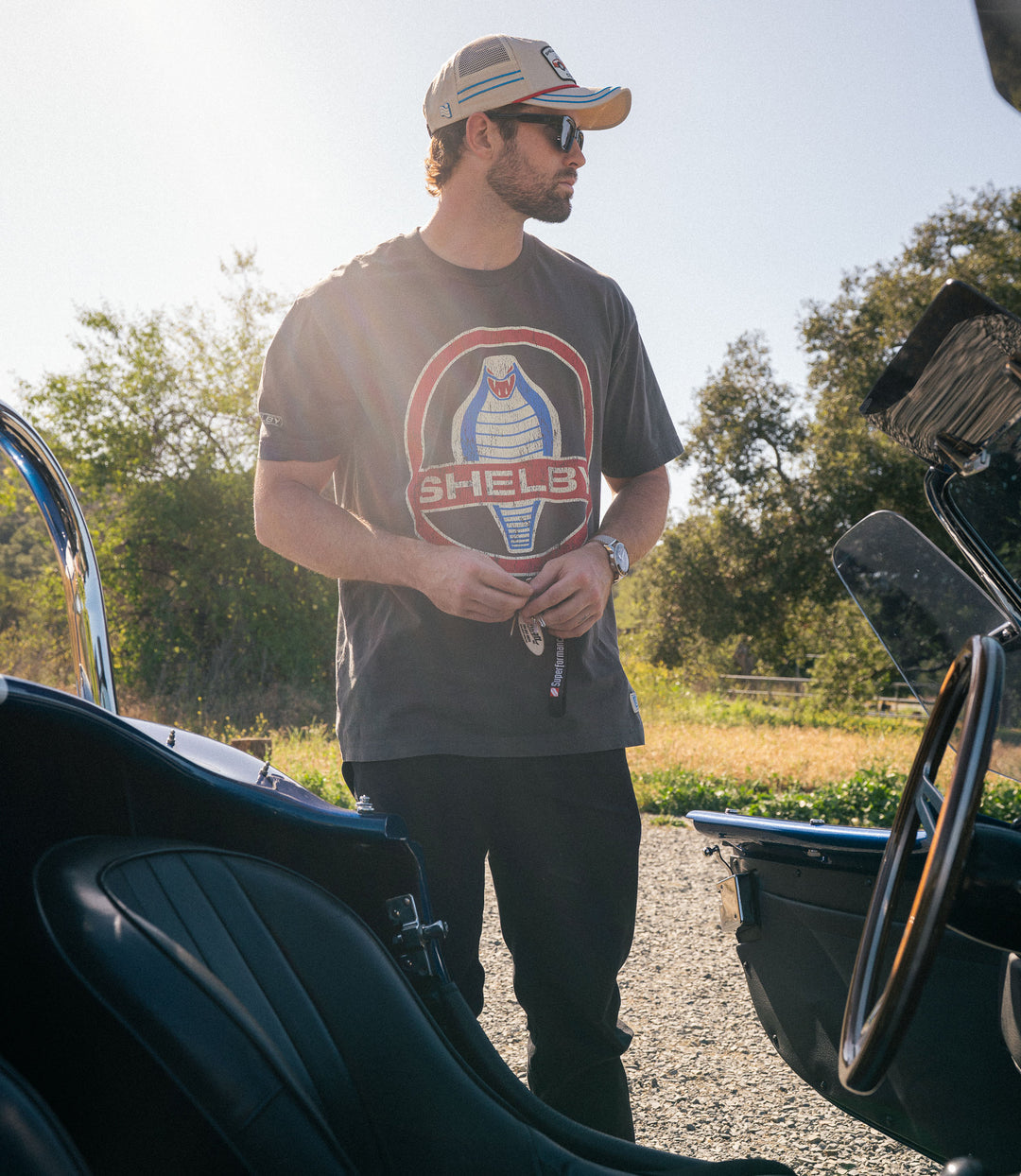 Shelby COBRA Vintage Logo Tee